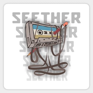 Seether Cassette Magnet